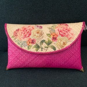 Handmade Natural Eco Friendly Bali Straw Clutch